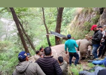 Hello Telugu - Helicopter Crash Sensational